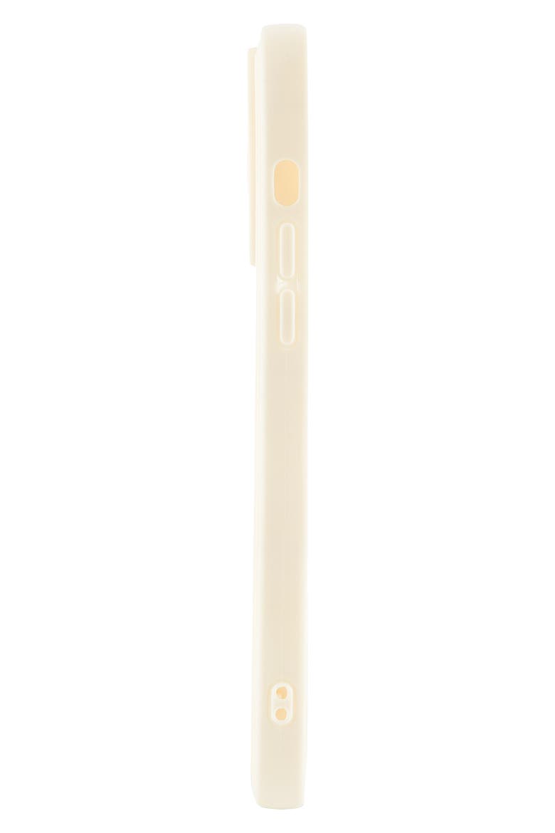 Solid Wavy Bumper iPhone 14 Pro Max Case, Alternate, color, OFF WHITE