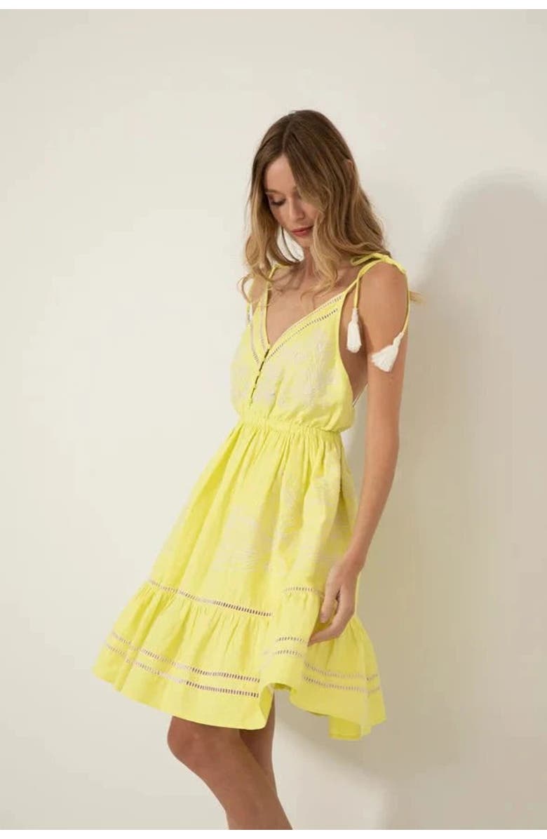 GUADALUPE DESIGN Victoria Dress, Main, color, Green