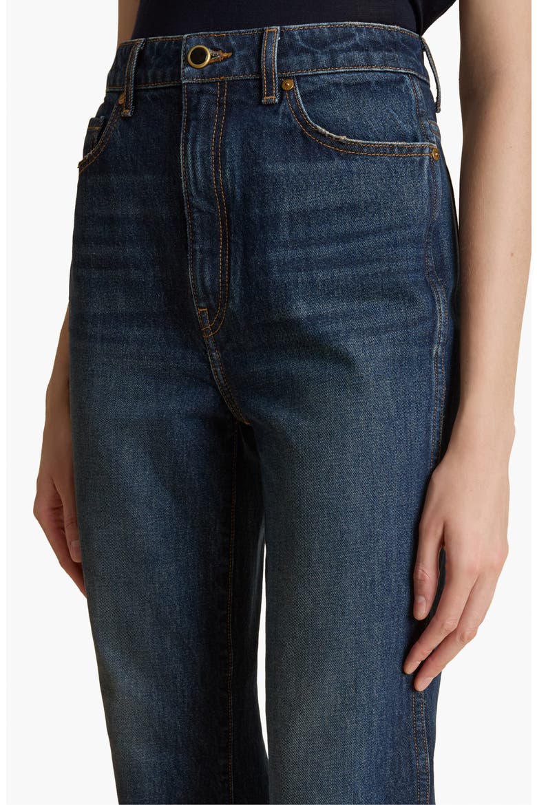Danielle High Waist Straight Leg Jeans, Alternate, color, LANSING