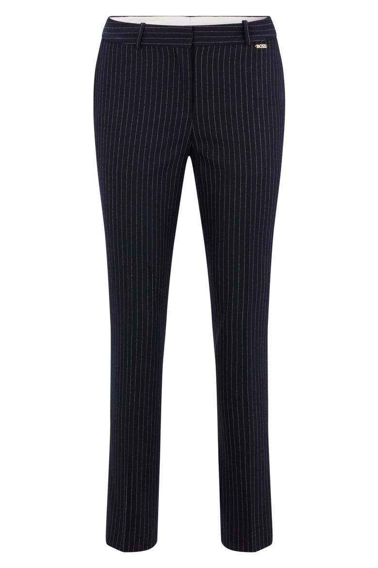 Tiluna Slim Suit Trousers, Alternate, color, MIDNIGHT FANTASY