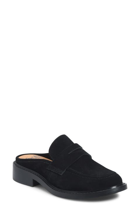 Monique Penny Loafer Mule