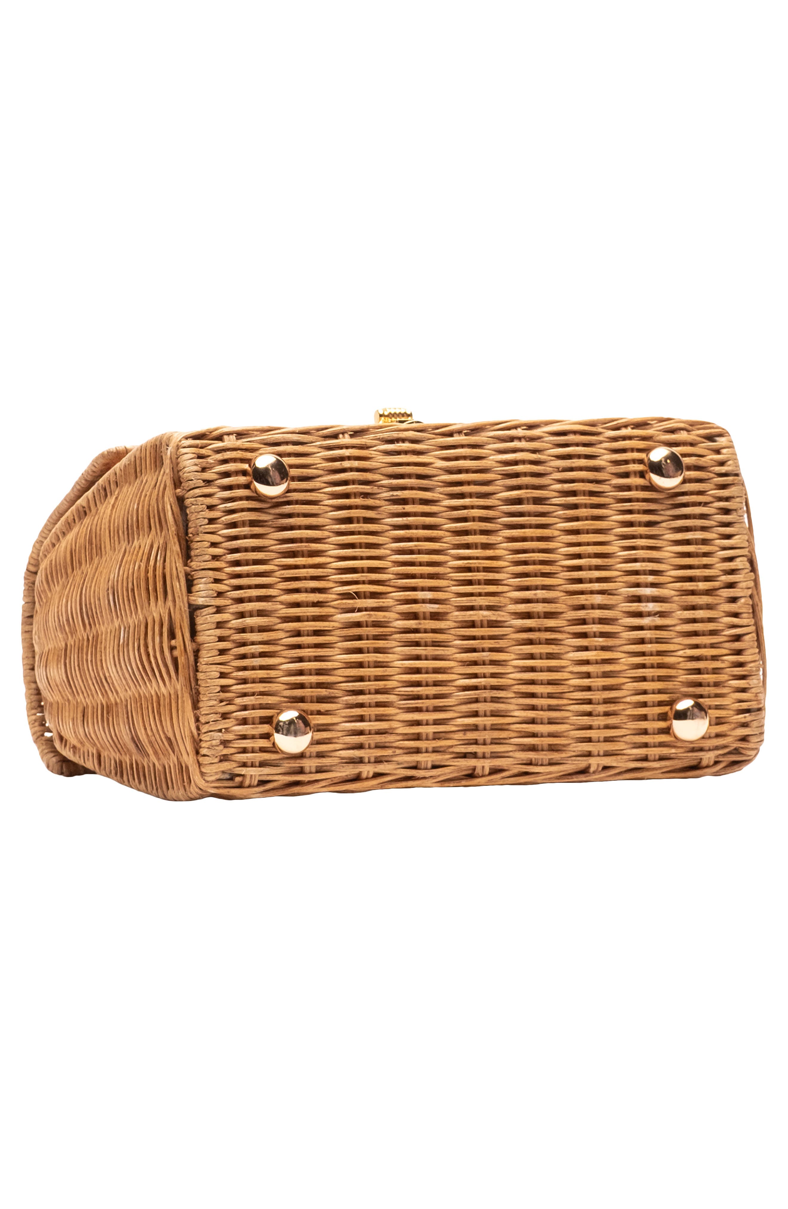 Bunny Basket Wicker Handbag, Alternate, color, TOAST