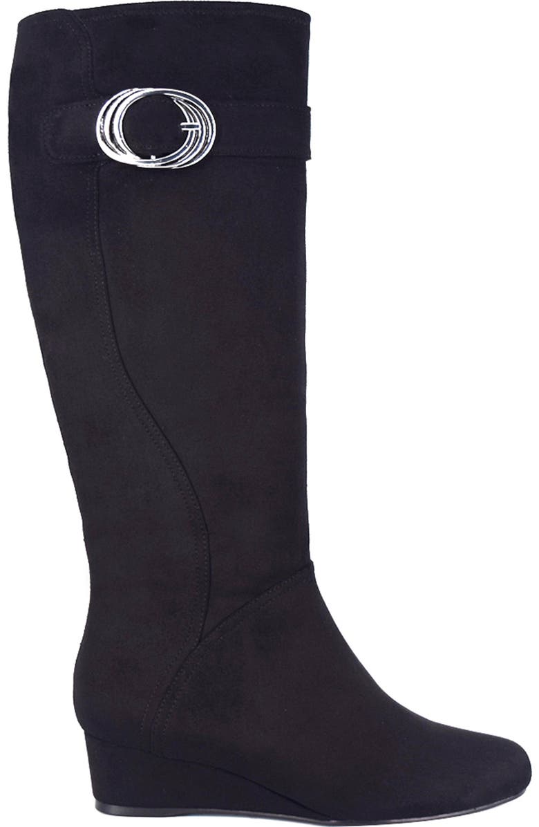 Impo Gully Stretch Wedge Knee High Boot, Alternate, color,
