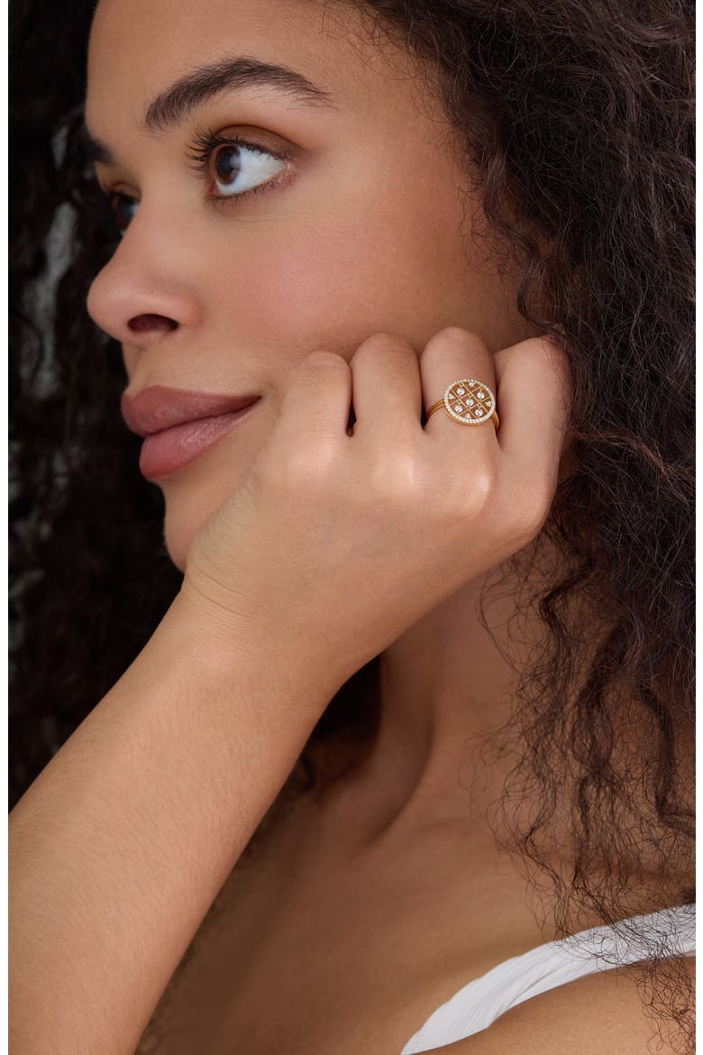 Audrey Diamond Statement Ring, Alternate, color, 18K YELLOW GOLD