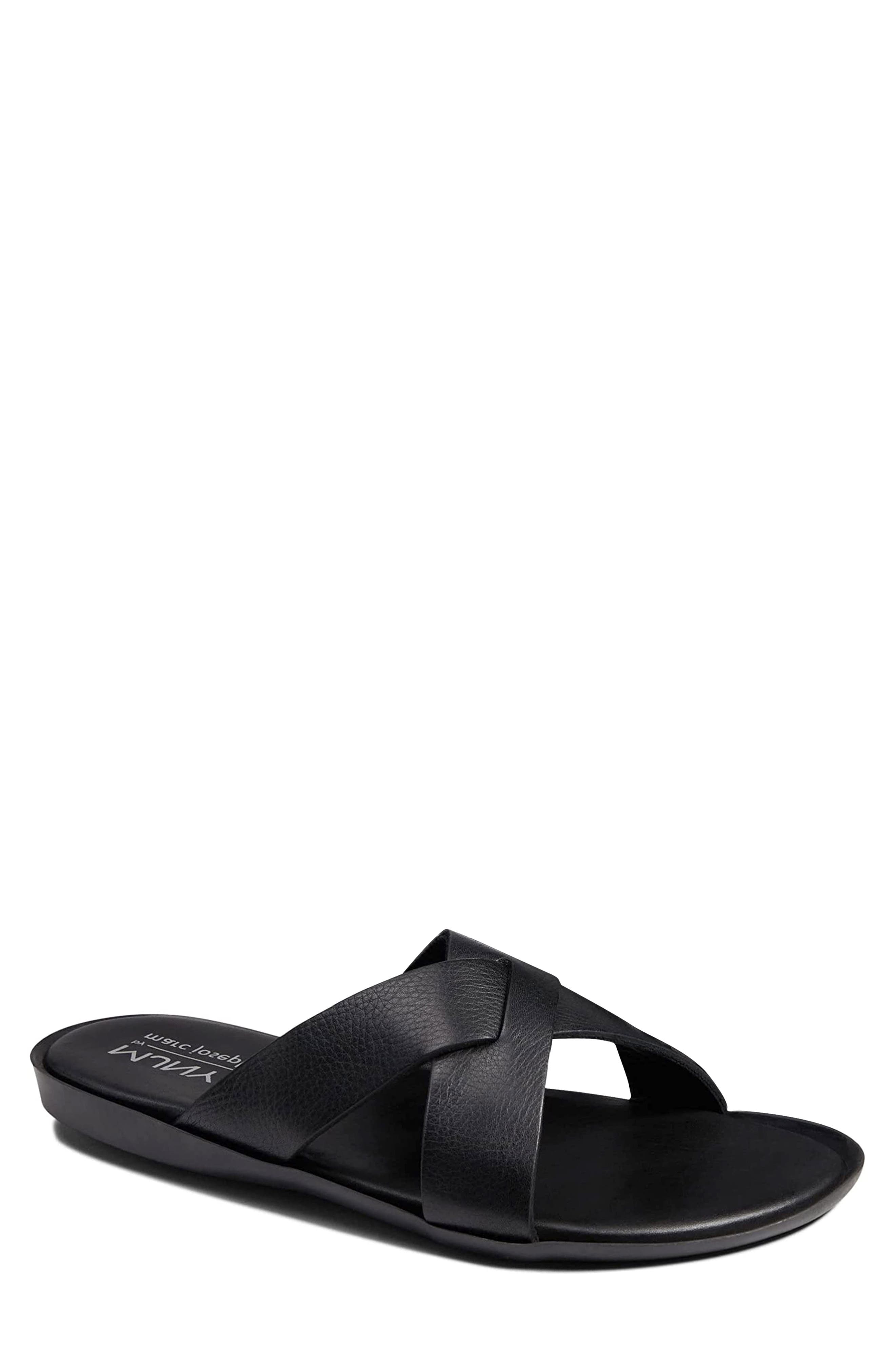 Marc Joseph New York Roman Leather Slide Sandal