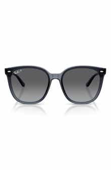 66mm Polarized Oversize Irregular Sunglasses