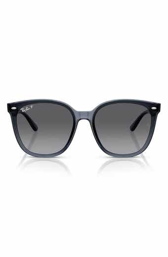 66mm Polarized Oversize Irregular Sunglasses