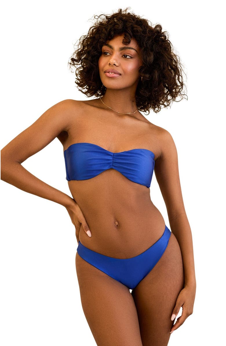 Dippin Daisys Hudson Bandeau Bikini Top, Main, color, 
