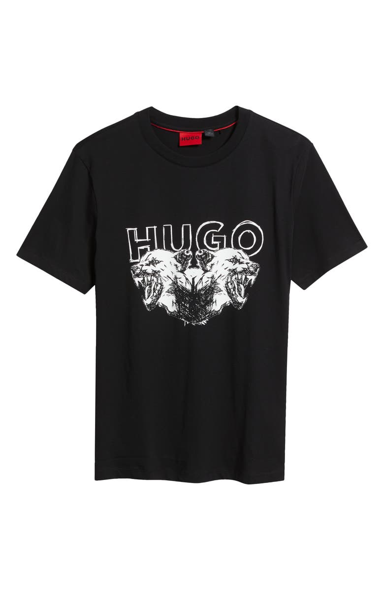HUGO Durro Logo Graphic T-Shirt, Alternate, color, 