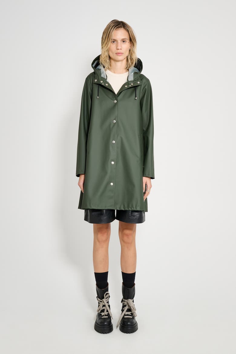 Mosebacke Lightweight Raincoat, Main, color, Green