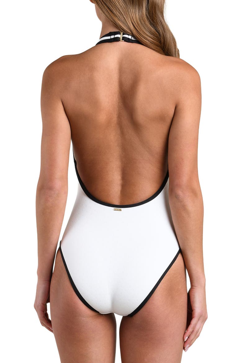Breana One-Piece Swimsuit, Alternate, color, WHITE