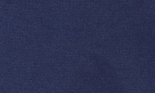 90 Degree By Reflex Contrast Trim Seamless Longline Sports Bra In Blue