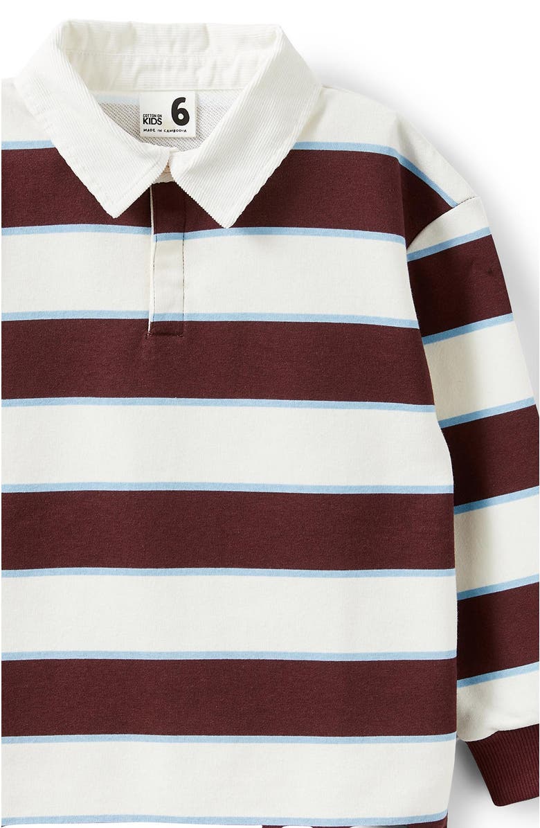 Cotton On Kids Kid's Rugby Polo L/S Top, Alternate, color, 