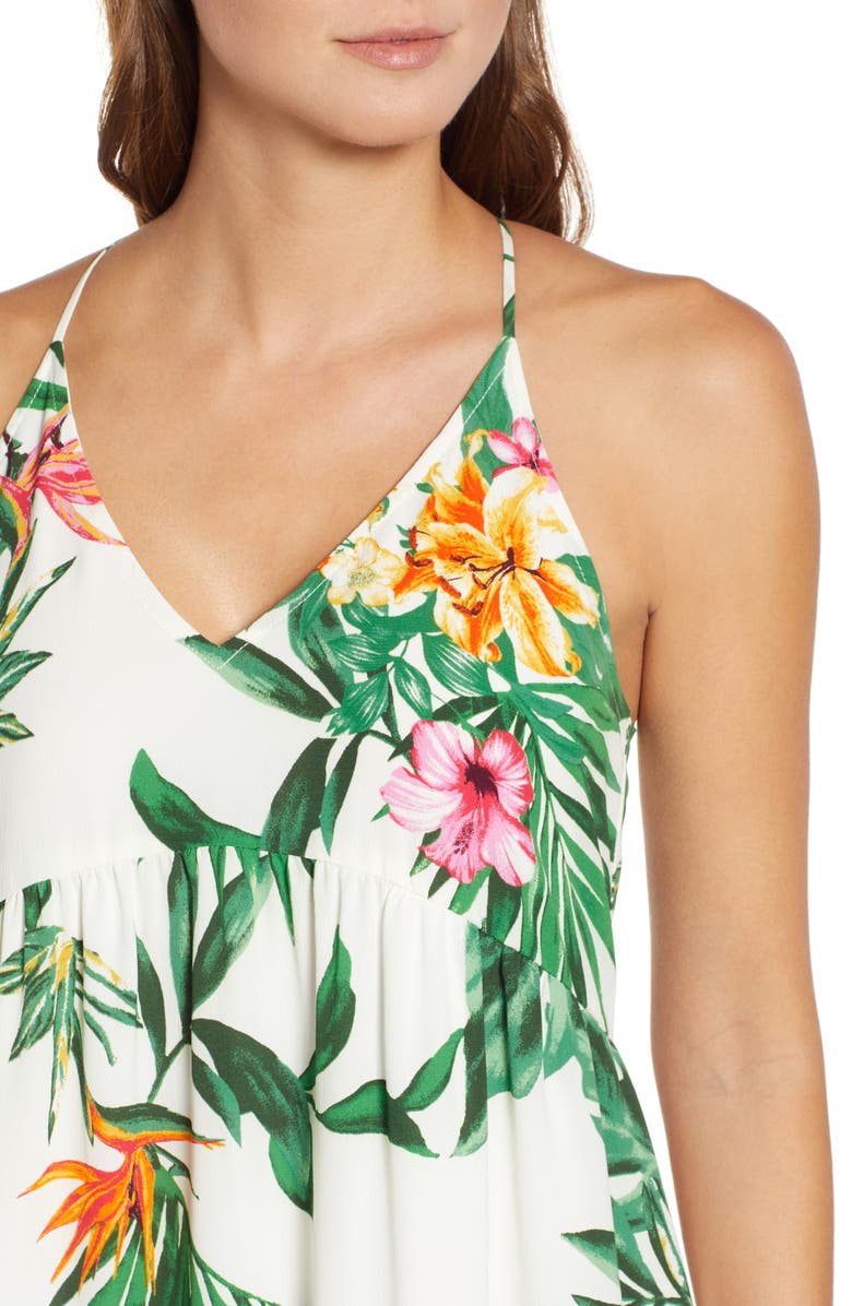 GIBSONLOOK Gibson x Hi Sugarplum! Palm Springs Festival Maxi Dress, Alternate, color, 