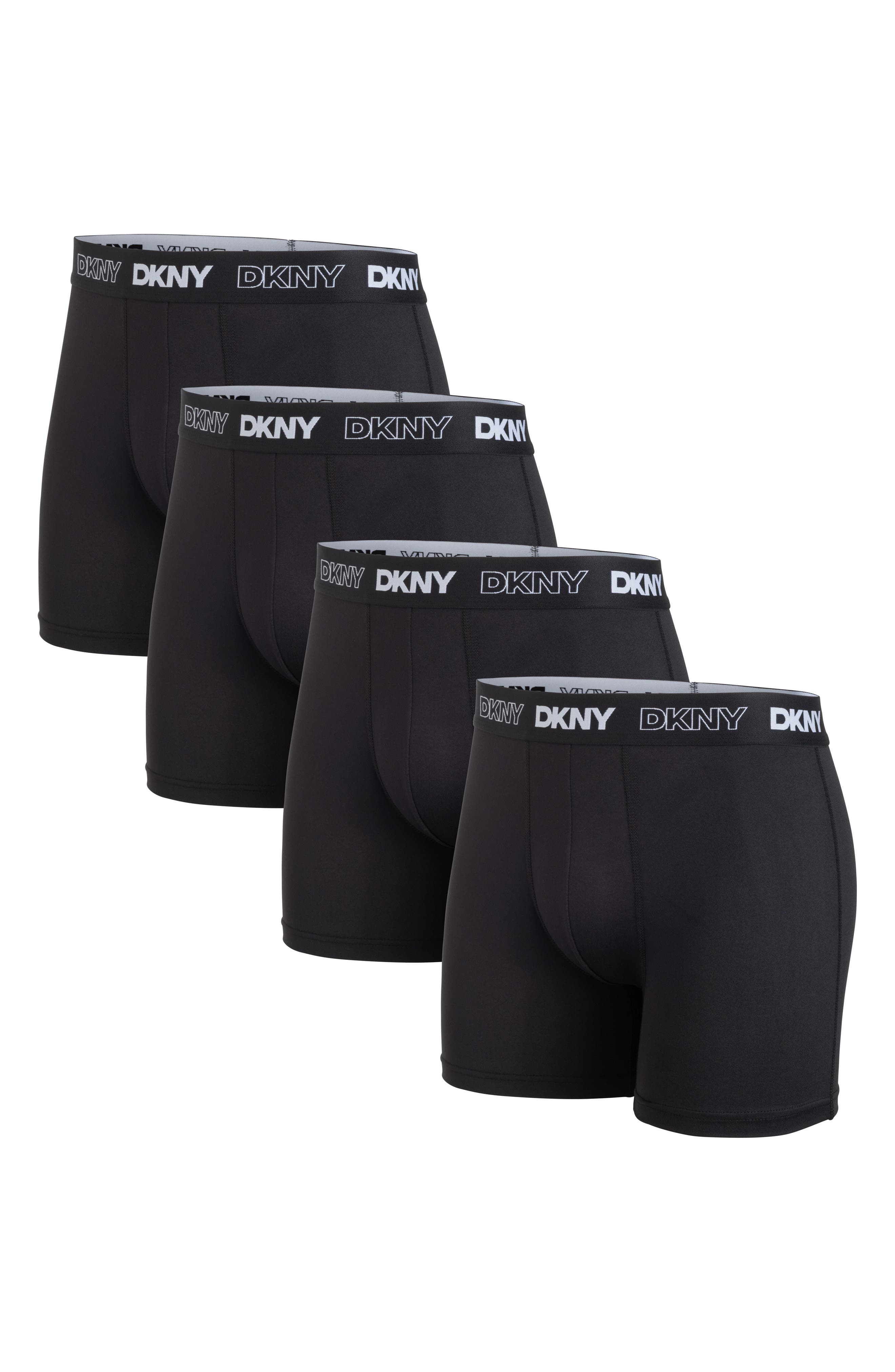 DKNY Pack of Four Boxer Briefs