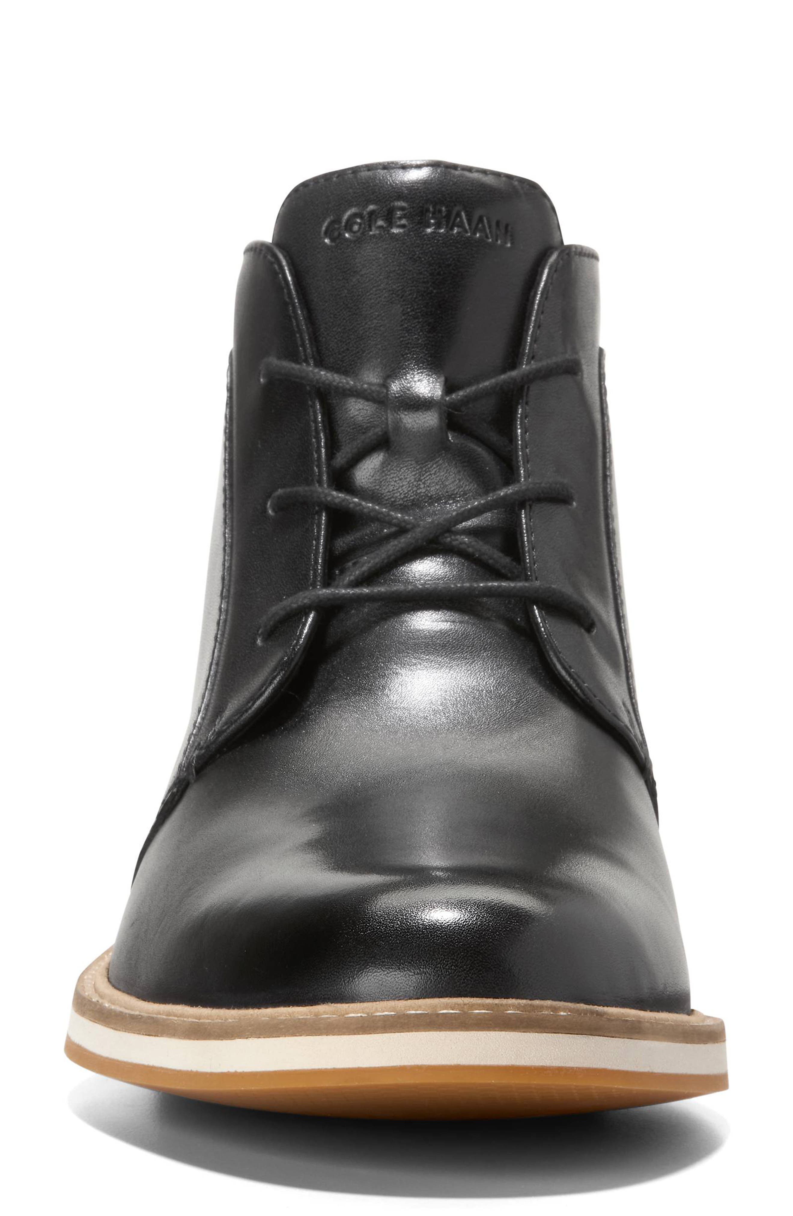 Cole Haan Morse GRANDFØAM Chukka Boot, Alternate, color, Black / Ivory