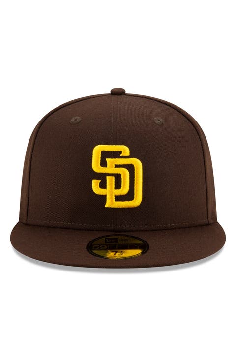 Youth New Era Brown San Diego Padres Authentic Collection On-Field 59FIFTY Fitted Hat