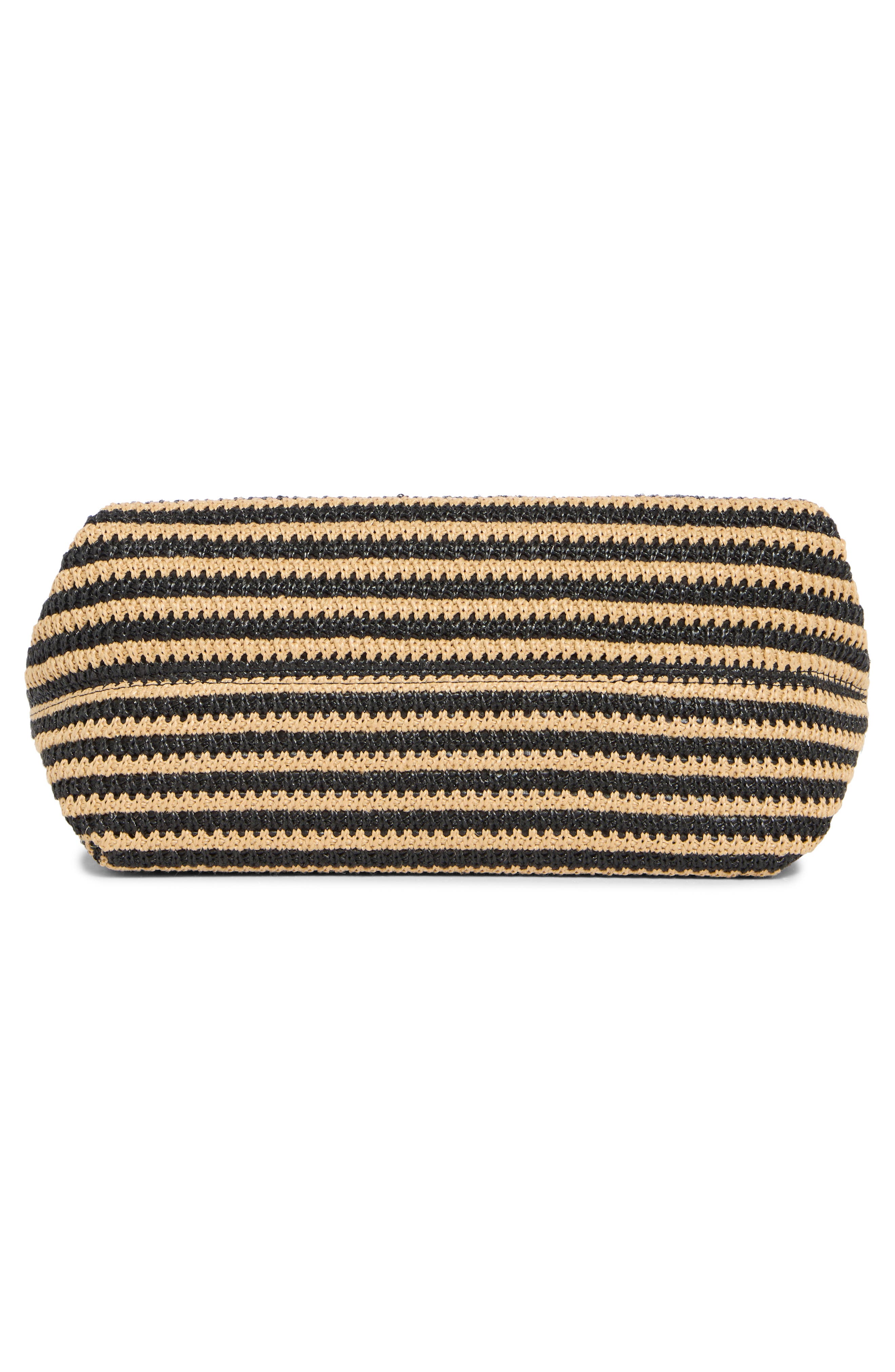 Dolce Vita Hyacin Shoulder Bag, Alternate, color, Black/ Natural