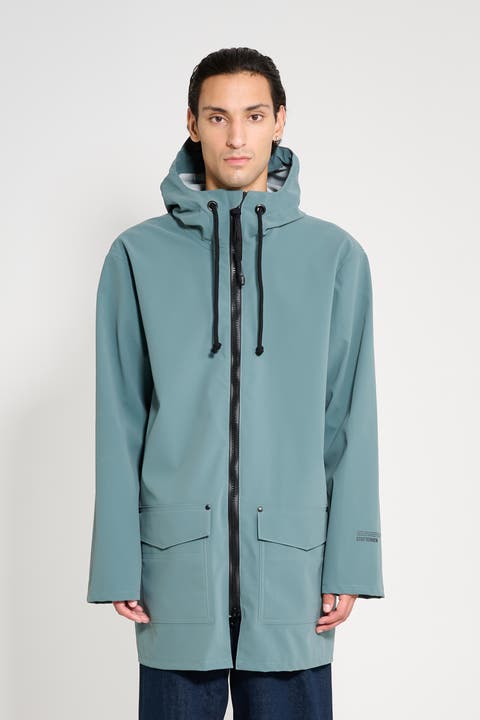 Stockholm Patch Matte Raincoat