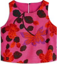 Boden Occasion Floral Faille Top