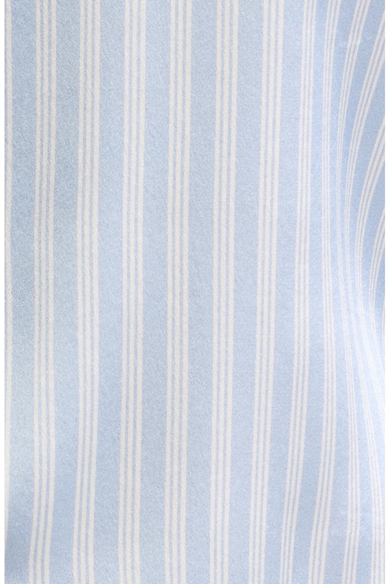 The Office Silk Striped Shirt, Alternate, color, BAY BLUE STRIPE