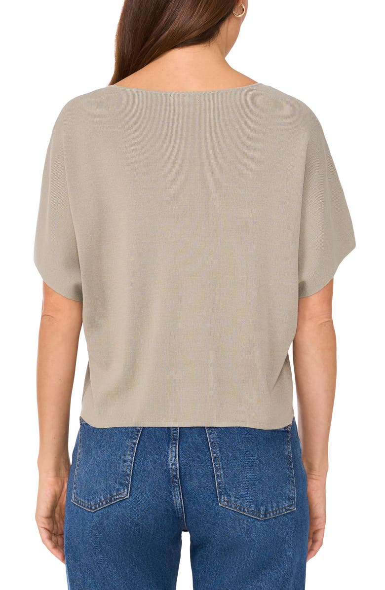 Short Sleeve Crop Sweater