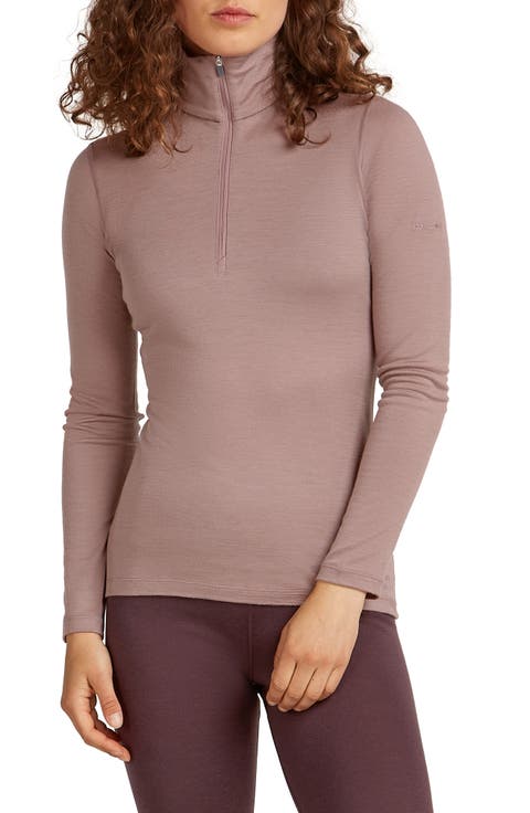 200 Oasis Merino Wool Half Zip Pullover