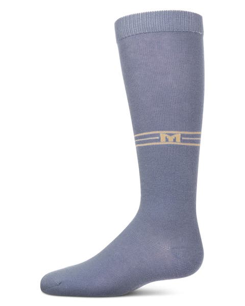 Stretch Multi Stripe M Graphic Knee Sock