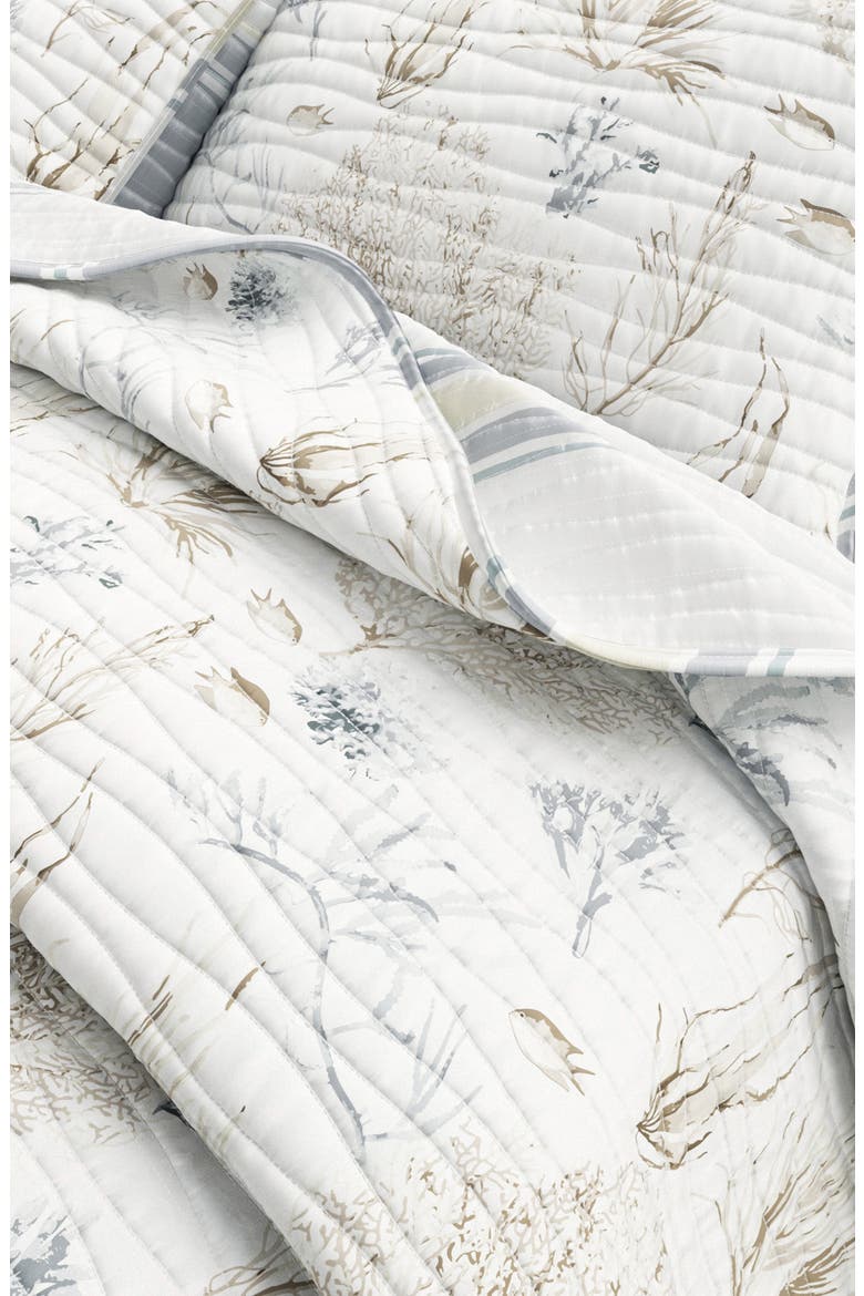 3-Piece Coastal Quilt Set, Alternate, color, SEA MAZE