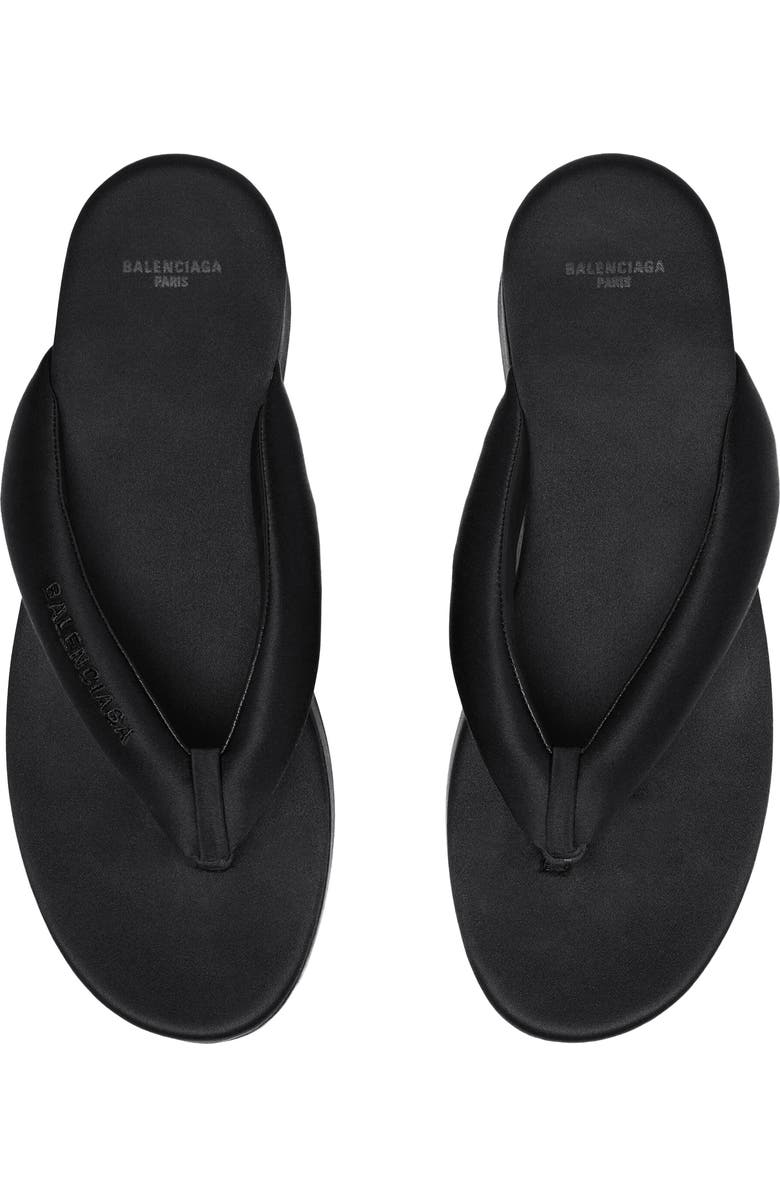 Balenciaga Gaeta Platform Sandal, Alternate, color, Black
