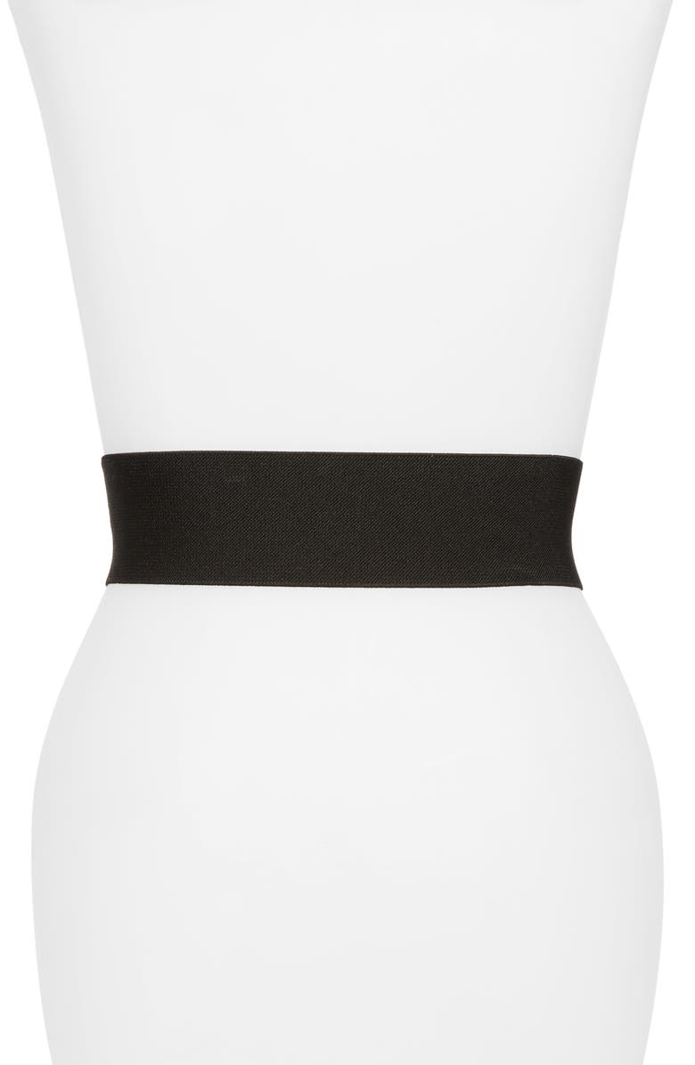 Halogen<sup>®</sup> x Atlantic-Pacific Covered Buckle Stretch Belt, Alternate, color, 