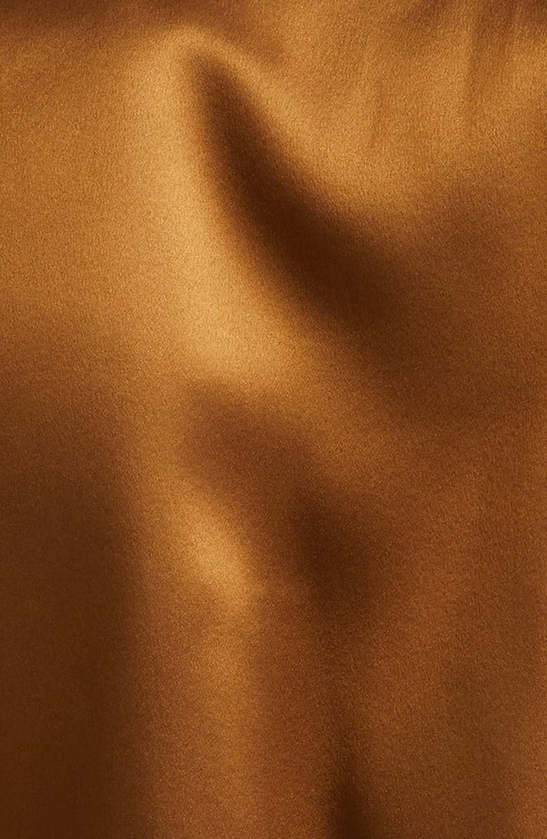 Max Mara Mazurca Silk Satin Button-Up Shirt, Alternate, color, 