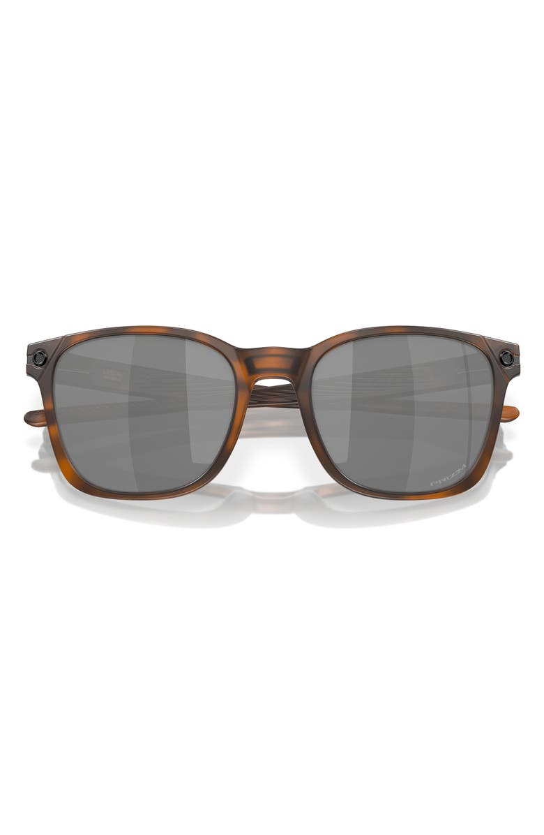 Oakley Ojector 55mm Prizm<sup>™</sup> Polarized Irregular Sunglasses, Alternate, color, Matte Brown