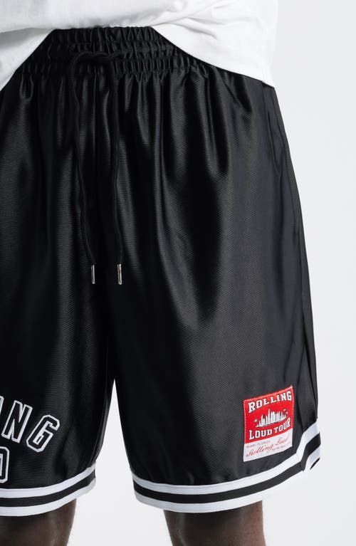 Rolling Loud Loud Forever Logo Graphic Shorts In Black