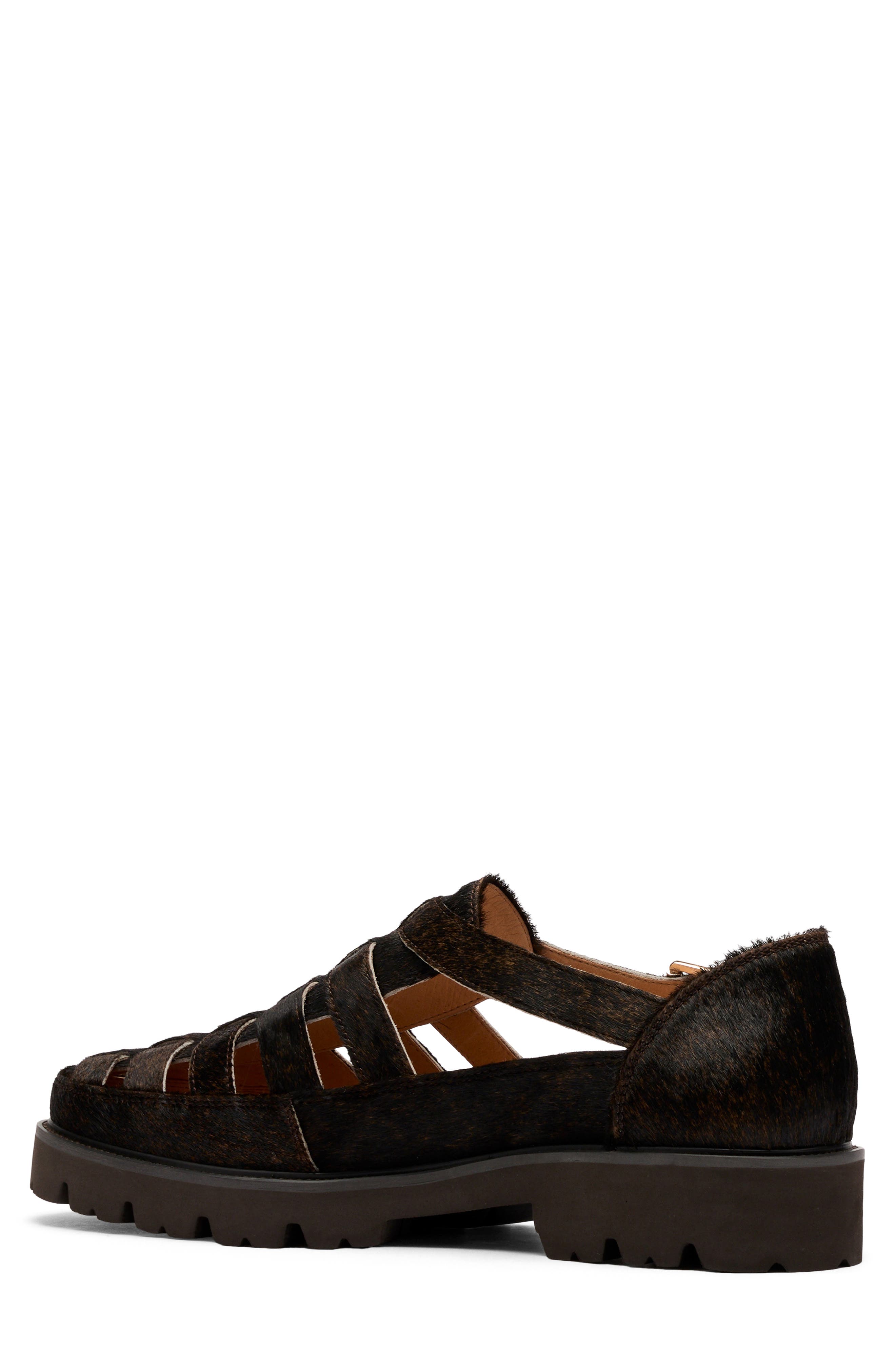 MARC NOLAN Magellan Fisherman Sandal, Alternate, color, Brown Horse