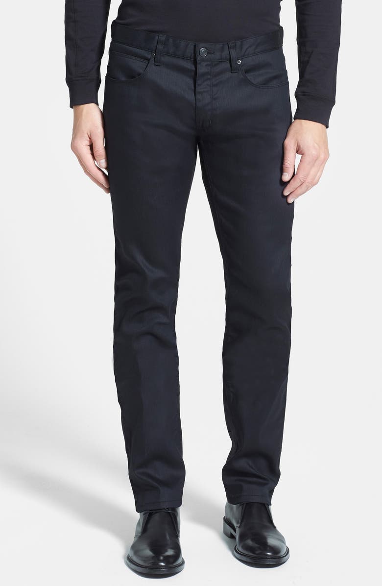 BOSS HUGO '708' Slim Fit Jeans, Main, color,
