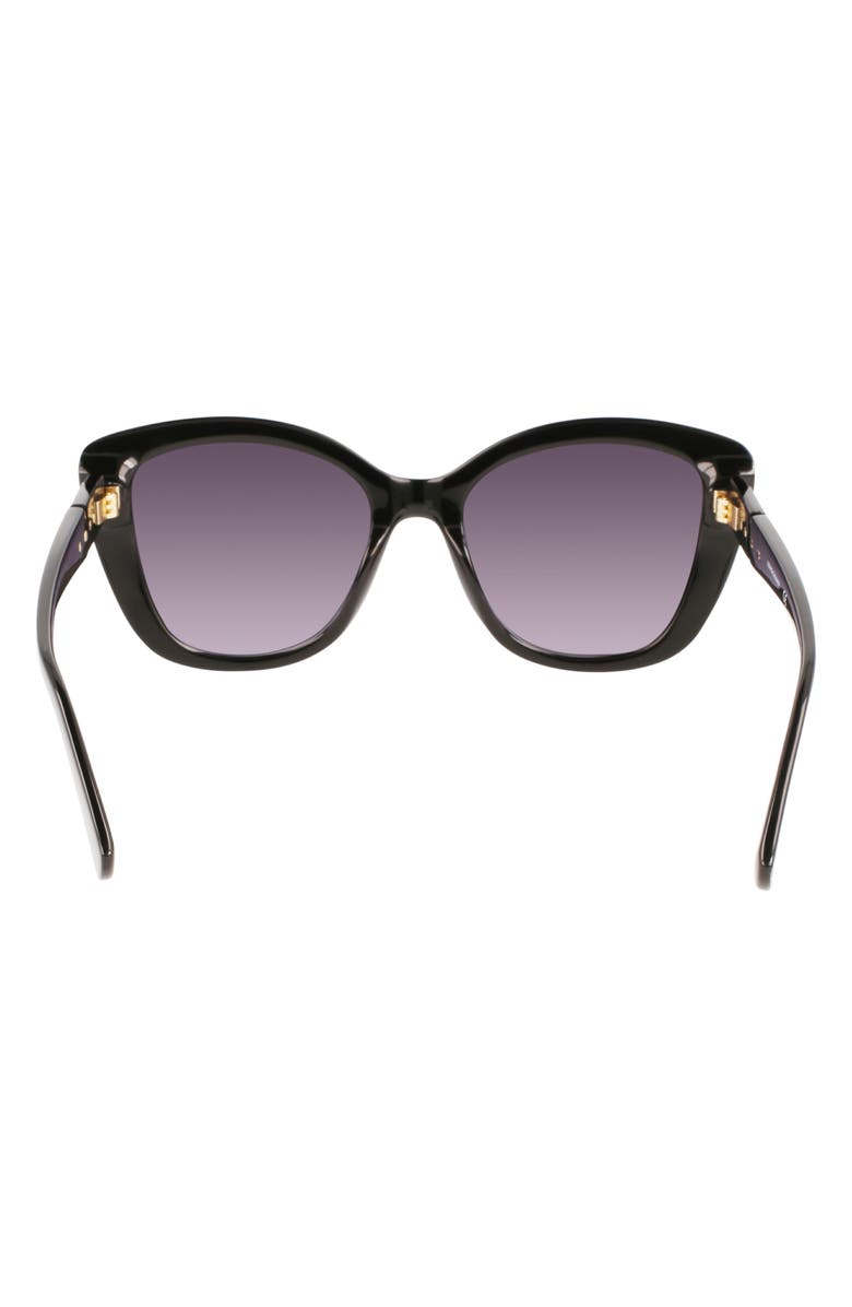 Longchamp Roseau 54mm Butterfly Sunglasses, Alternate, color,