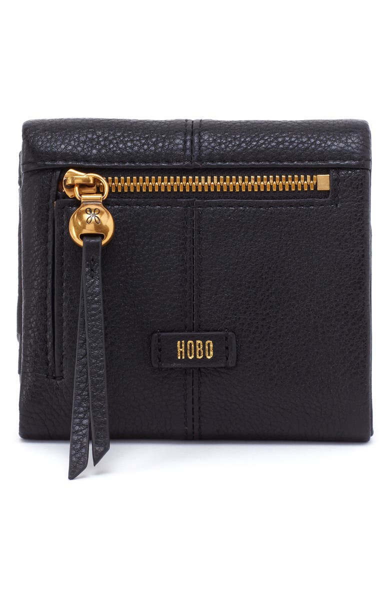 HOBO Mini Keen Leather Trifold Wallet, Alternate, color, 