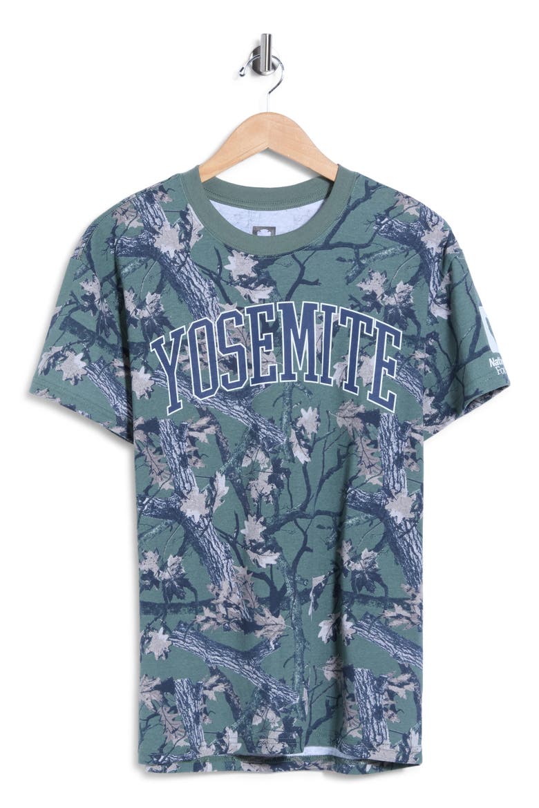 Yosemite Camo T-Shirt, Main, color, CAMO AOP