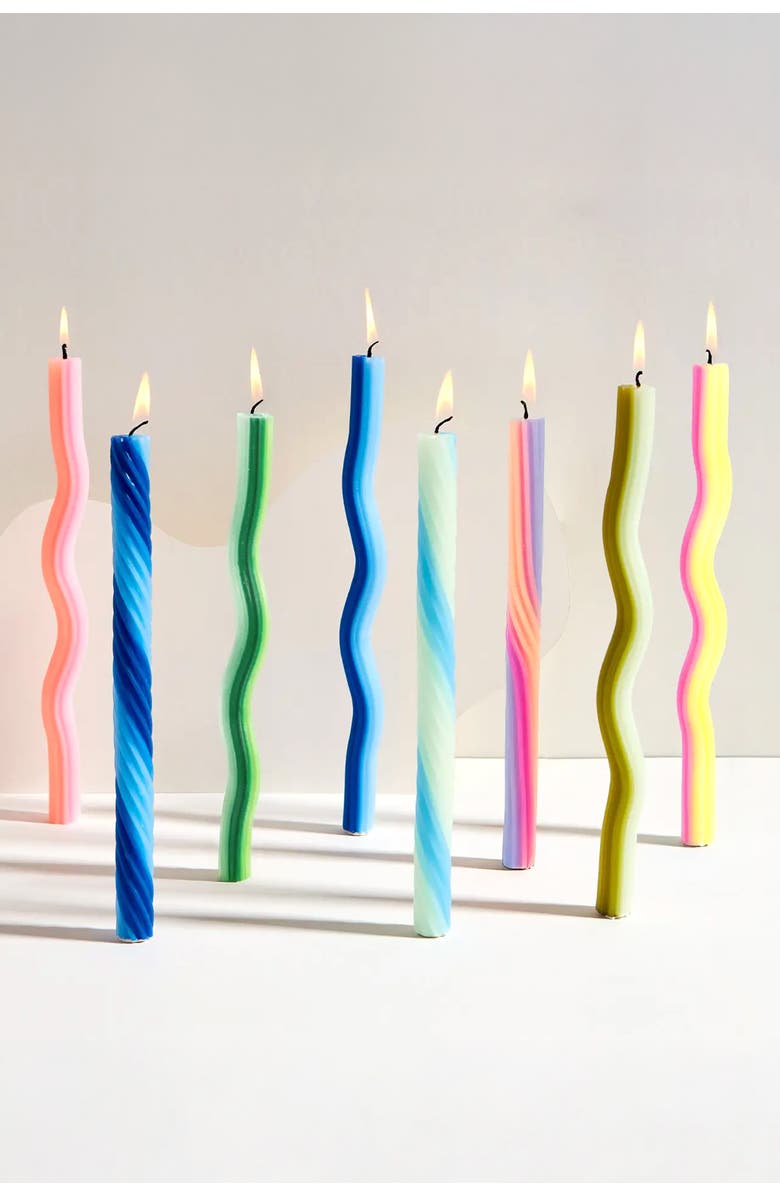 54Celsius Rope Candles, Alternate, color, Green/Lavender
