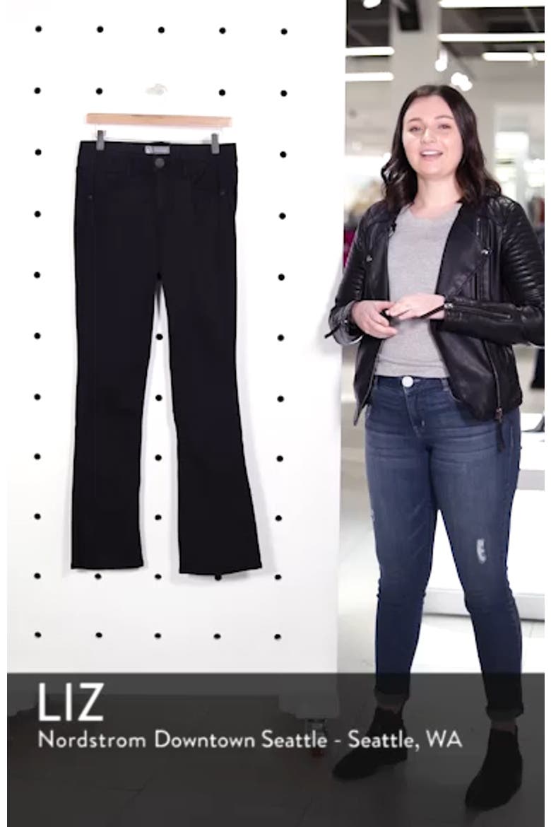 'Ab'Solution Itty Bitty Bootcut Jeans (Nordstrom Exclusive) video