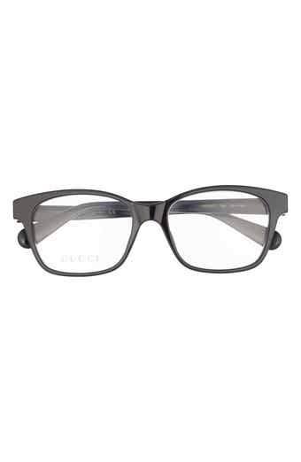 Gucci 49mm Square Optical Glasses