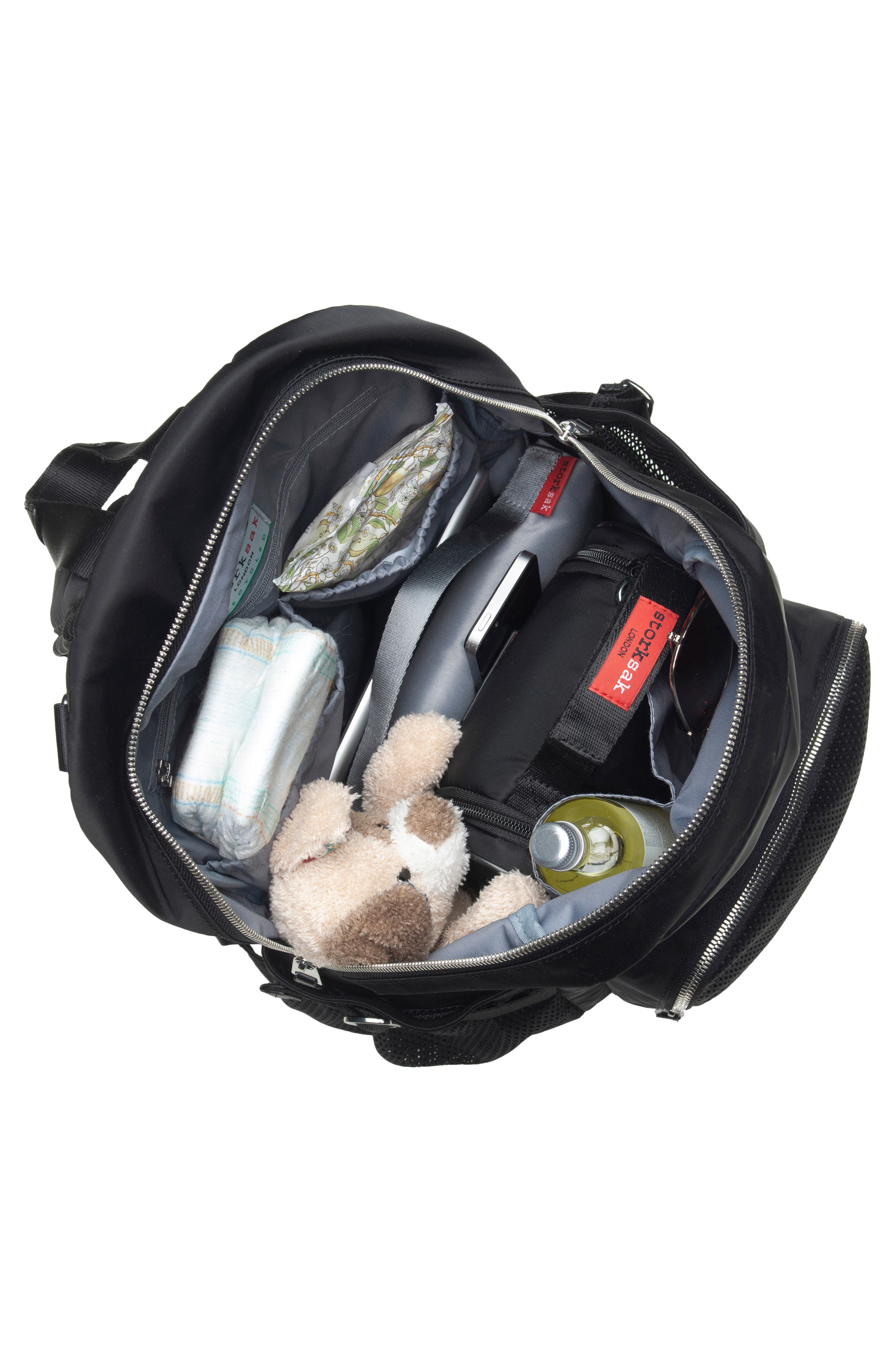 Storksak Hero Luxe Water Resistant Nylon Backpack Diaper Bag, Alternate, color, 