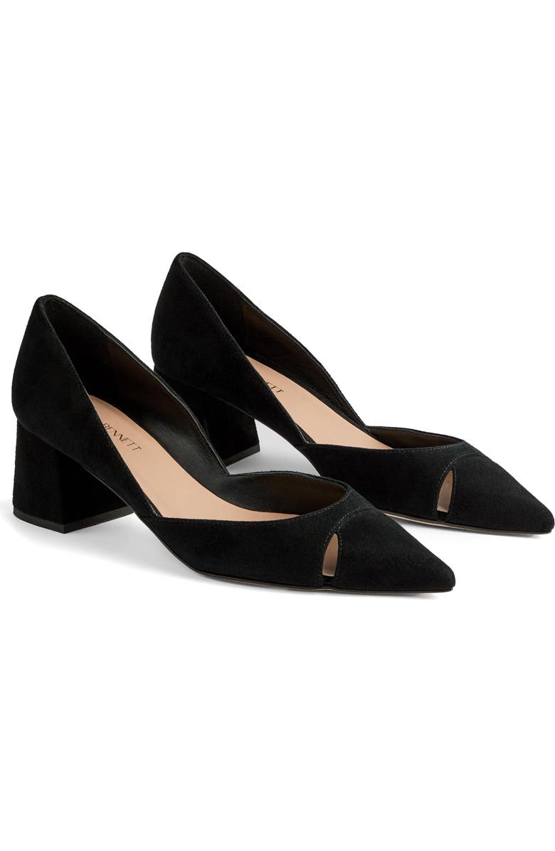 LK Bennett Cecile Pointed Toe Pump, Main, color, Black