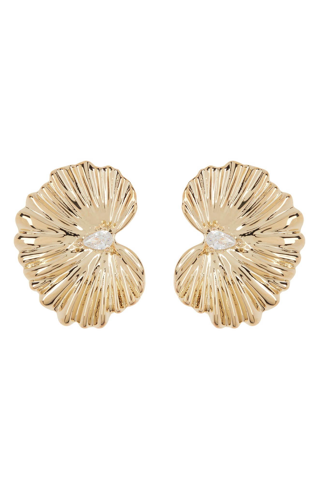 Sterling Forever Phoenix Stud Earrings