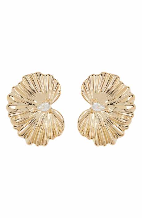 Sterling Forever Phoenix Stud Earrings