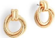 Anabel Aram Jewelry Neptune Triple Ring Earrings