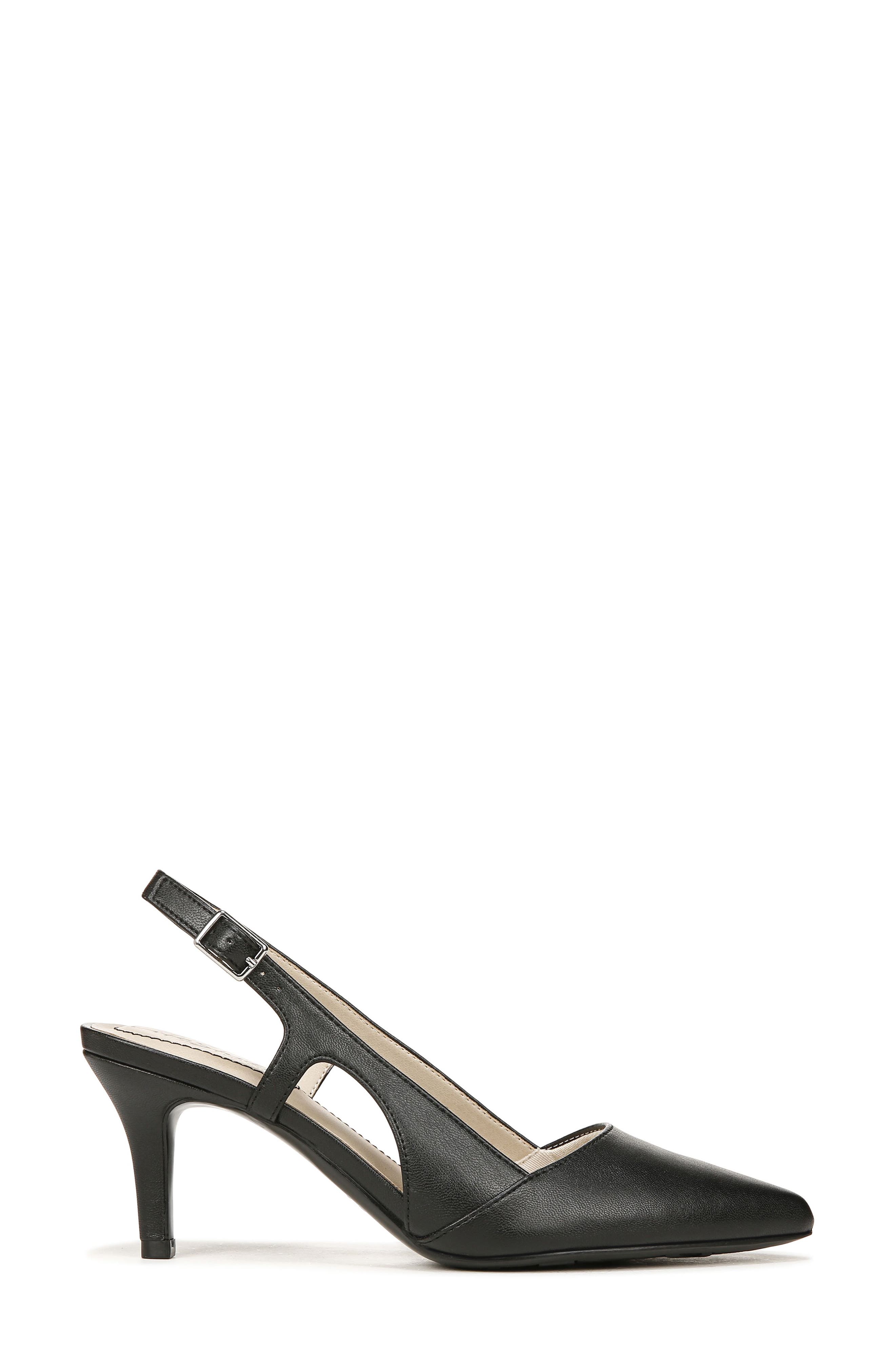 LifeStride Social Slingback Pointed Toe Pump, Alternate, color, 