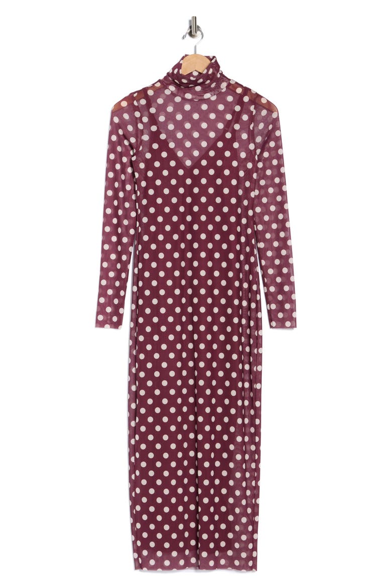 marni turtleneck long sleeve mesh dress Marni Turtleneck Long Sleeve Mesh Dress