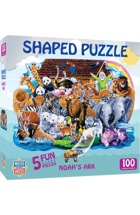 Noah's Ark 100pc Shaped Jigsaw Puzzle